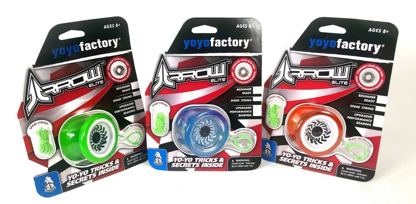 Arrow Galaxy Yo Yo From The YoYoFactory + 3 Neon Strings