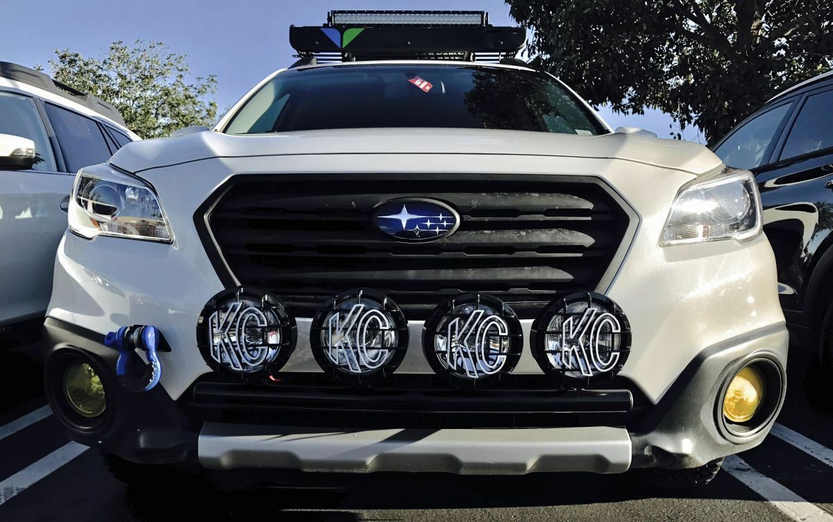 Fits 2015 Subaru Outback RALLY LIGHT BAR,(Bull Bar, Nudge Bar),4 Light