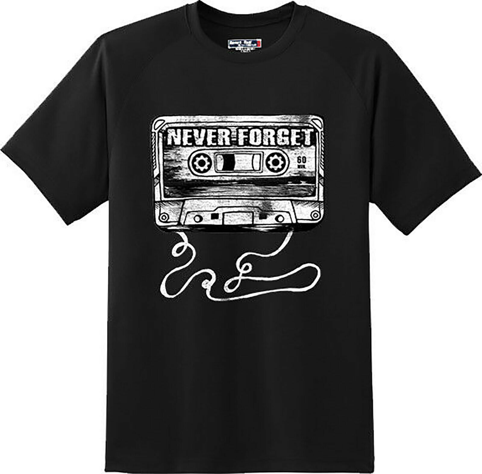 Funny Never Forget Cassette Country Music Old School T Shirt New ...