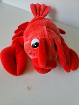 Vintage DAN DEE  Jumbo Lobster 13" Red Big Lips Plush Stuffed Animal - $19.95