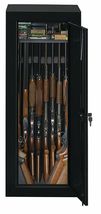 Black 22 Gun Security Cabinet Safe Storage Rifle Shotgun Steel Firearm Ammo Lock image 5