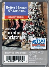 Vintage Farmhouse Christmas Better Homes and Gardens Scented Wax Cubes Tarts - $4.00