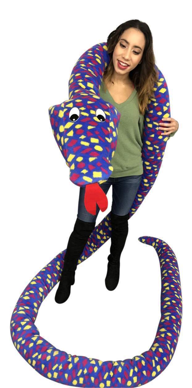 big plush snake