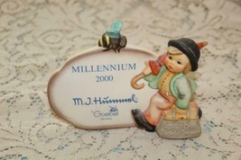 Hummel Germany MERRY WANDERER Millennium 2000 Plaque #900 5 1/2" x 4" TMK 8 - $90.00