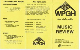 640 AM WPGH Pittsburgh Pitt VINTAGE Mar 27 1978 Music Survey Jefferson Starship image 1