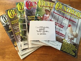 Countryside Magazine 2005 - Full Year - Country Life and Modern Homesteading GUC - $11.00