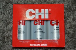 Chi Thermal Care TRIO CHI Infra Shampoo, CHI Infra Treatment, CHI Silk Infusion  - $36.99
