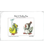 PatternBee design from a vintage stuffed toy pattern ~ Chick &amp; Duckling - $5.89