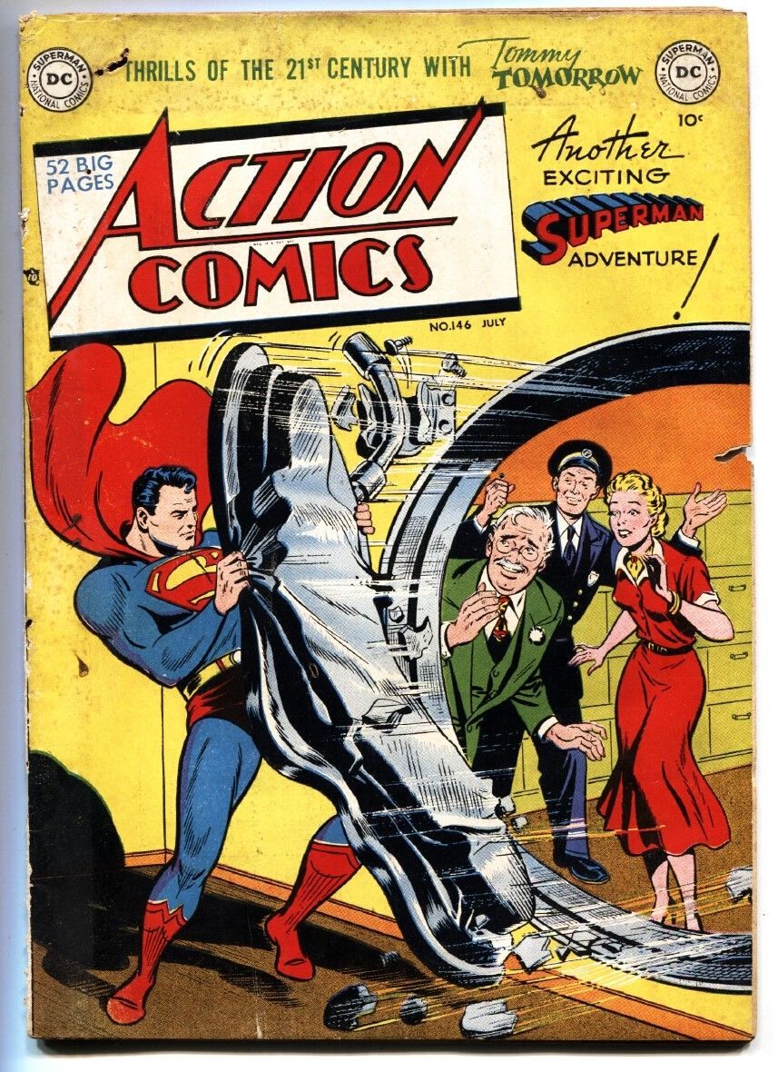 action-comics-146-comic-book-superman-1950-dc-golden-age-superman