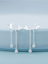 925 Sterling Silver Double Butterfly Zircon Jewelry Set - FAST SHIPPING!!! - $9.74+