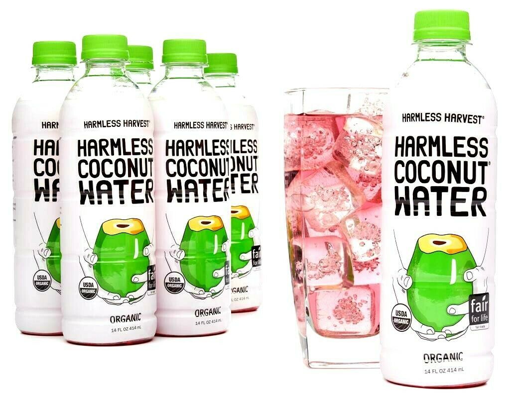 harmless harvest coconut water case
