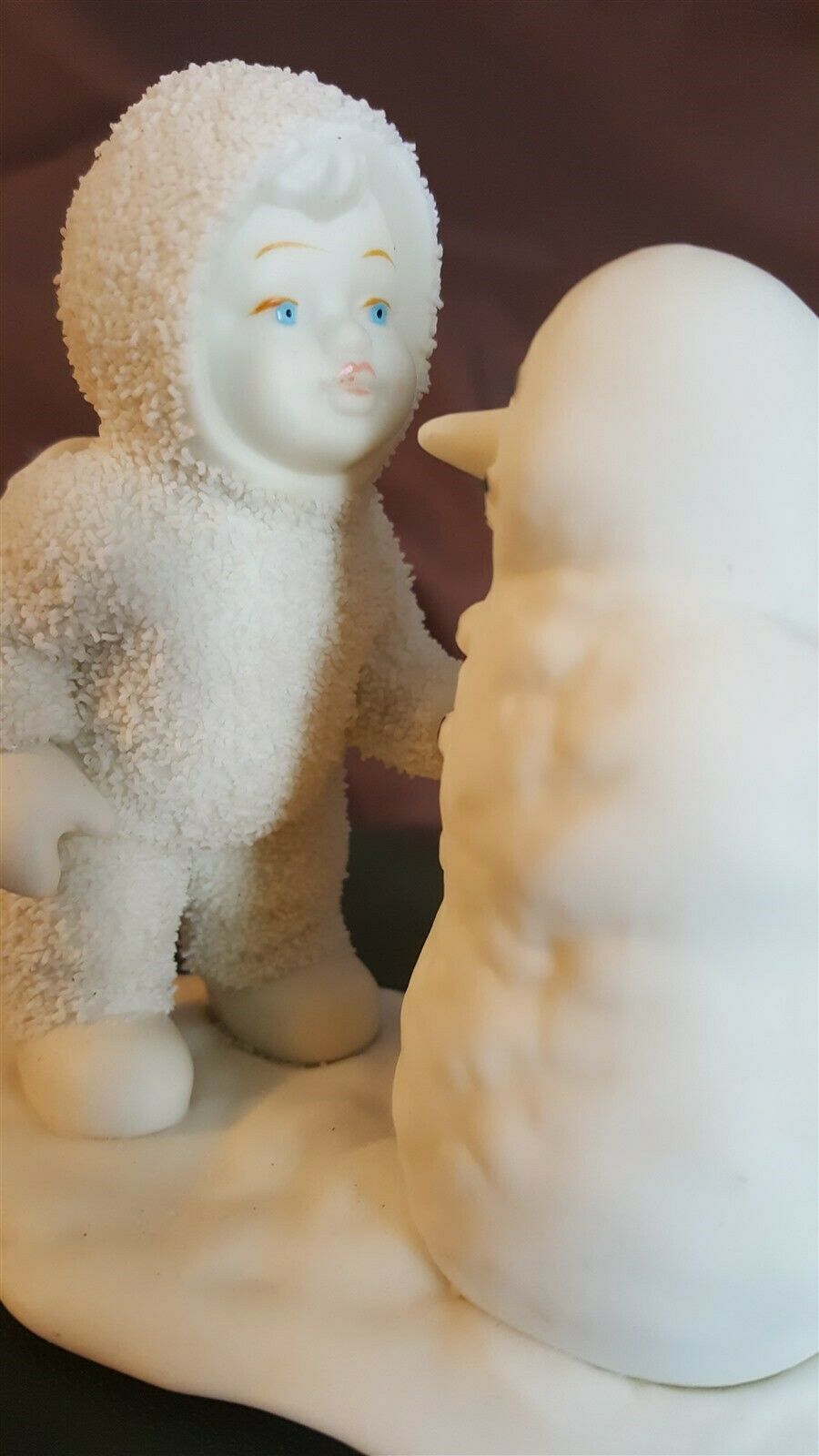 Dept 56 Snowbabies Winter Tales 1991 WHY DON'T YOU TALK TO ME 68012