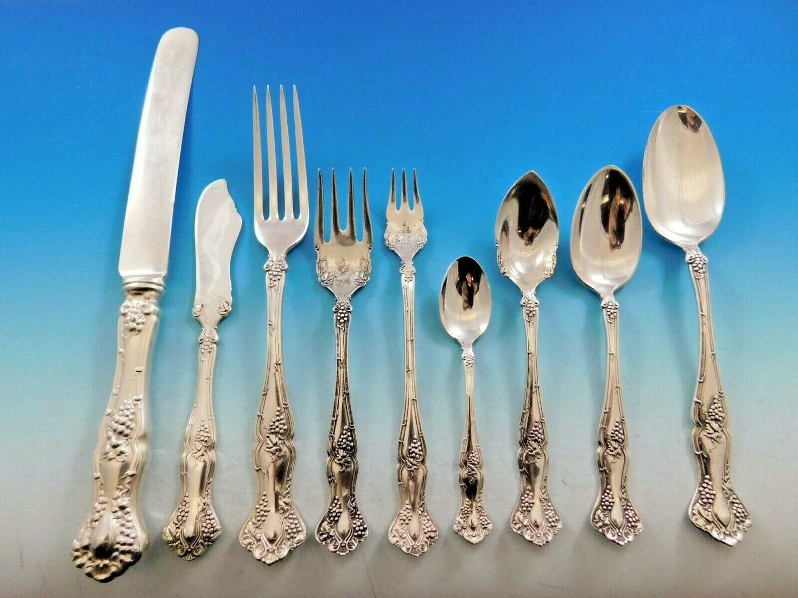 Vintage By 1847 Rogers Silverplate Flatware Set For 12 Service 114 ...