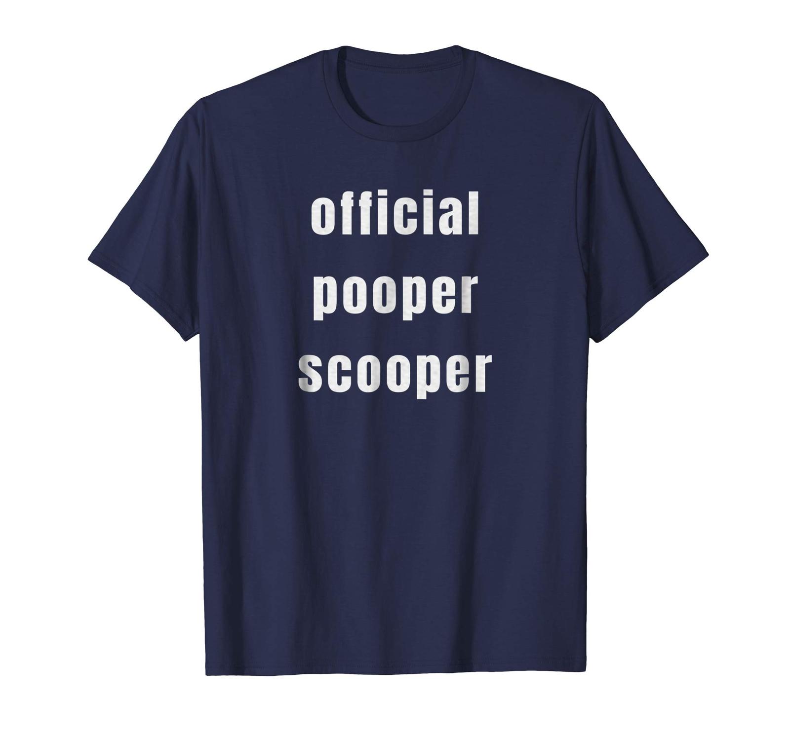 Dog Fashion - Official Dog Pooper Scooper Funny Tshirt Doggy Themed Shirts Men