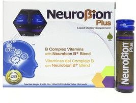 NEW Neurobion Plus Liquid Dietary Supplement B Complex 10 Vials - $18.56