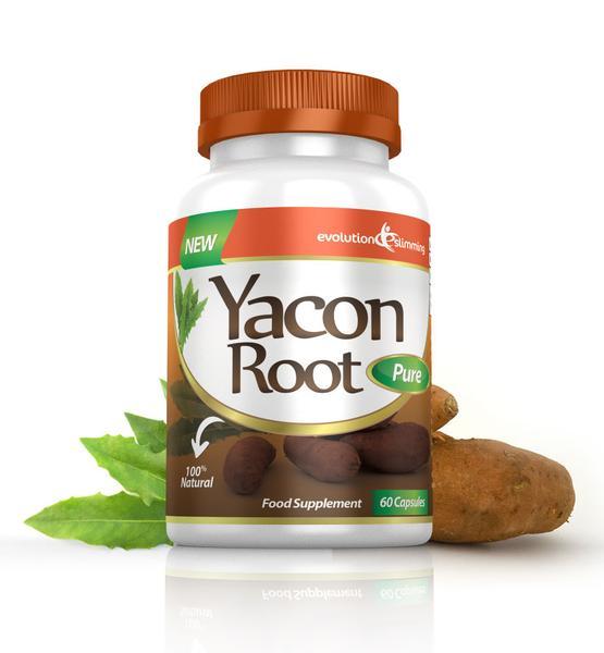 Yacon Root Pure 500mg 180 Capsules