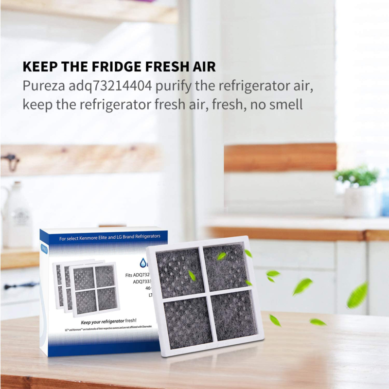 3 Pack Refrigerator Air Filter Fits With LG LFXS28968S, LMXS28626S