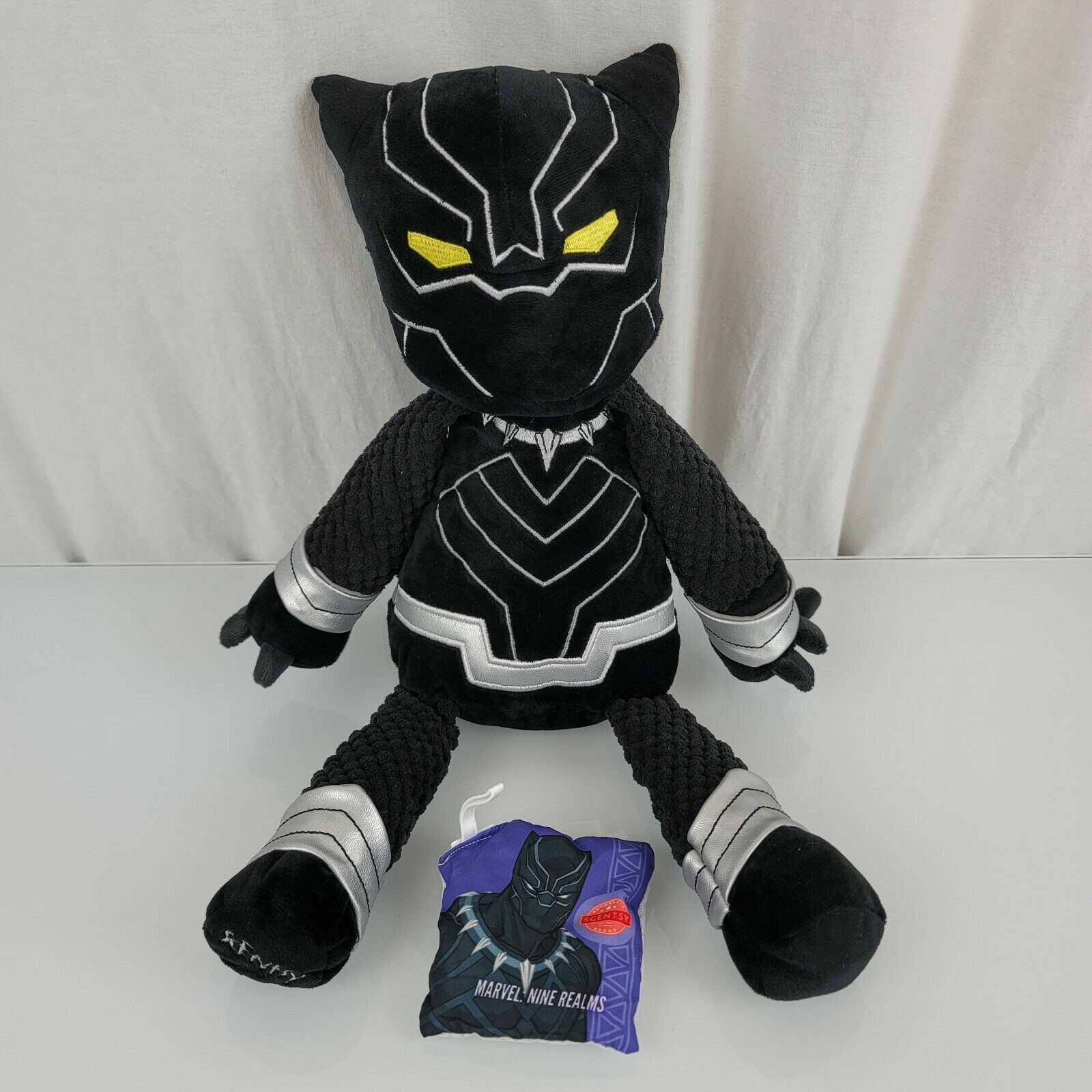 Marvel Avengers Black Panther Scentsy buddy With Marvel Nine Realms ...