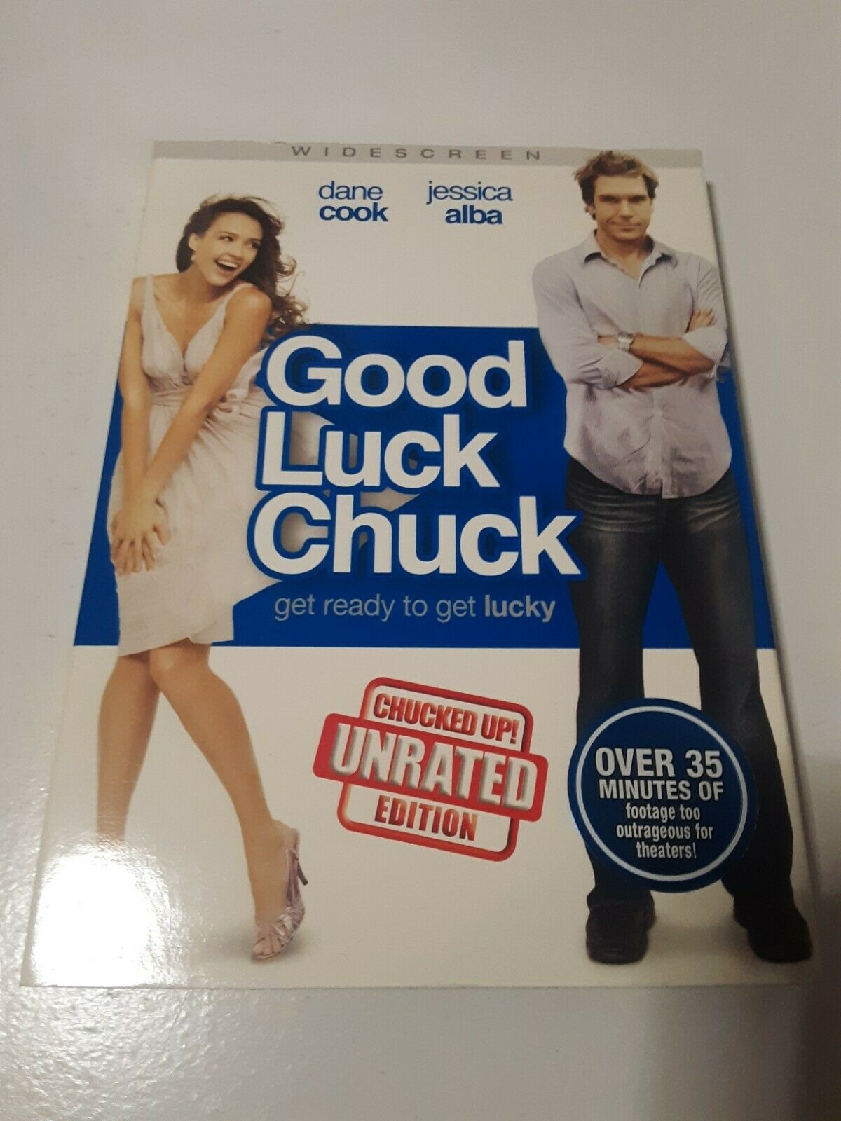 Good Luck Chuck Chucked Up Unrated Edition Dvd With Slip Cover Dane Cook Dvds And Blu Ray Discs 