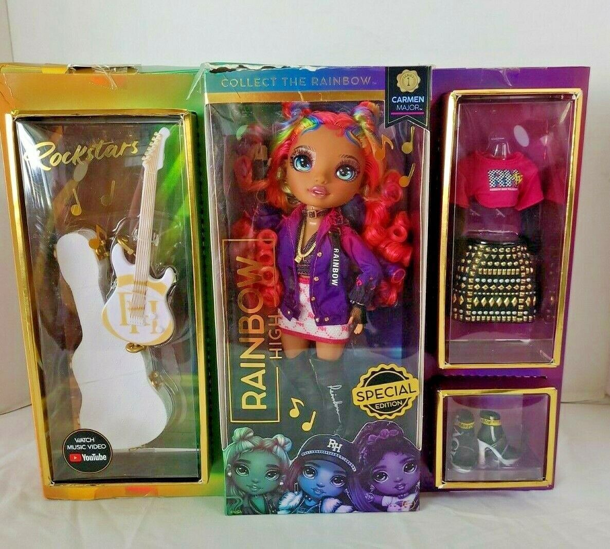 Rainbow High Rockstar Carmen Major Fashion Doll Special Edition 2021 