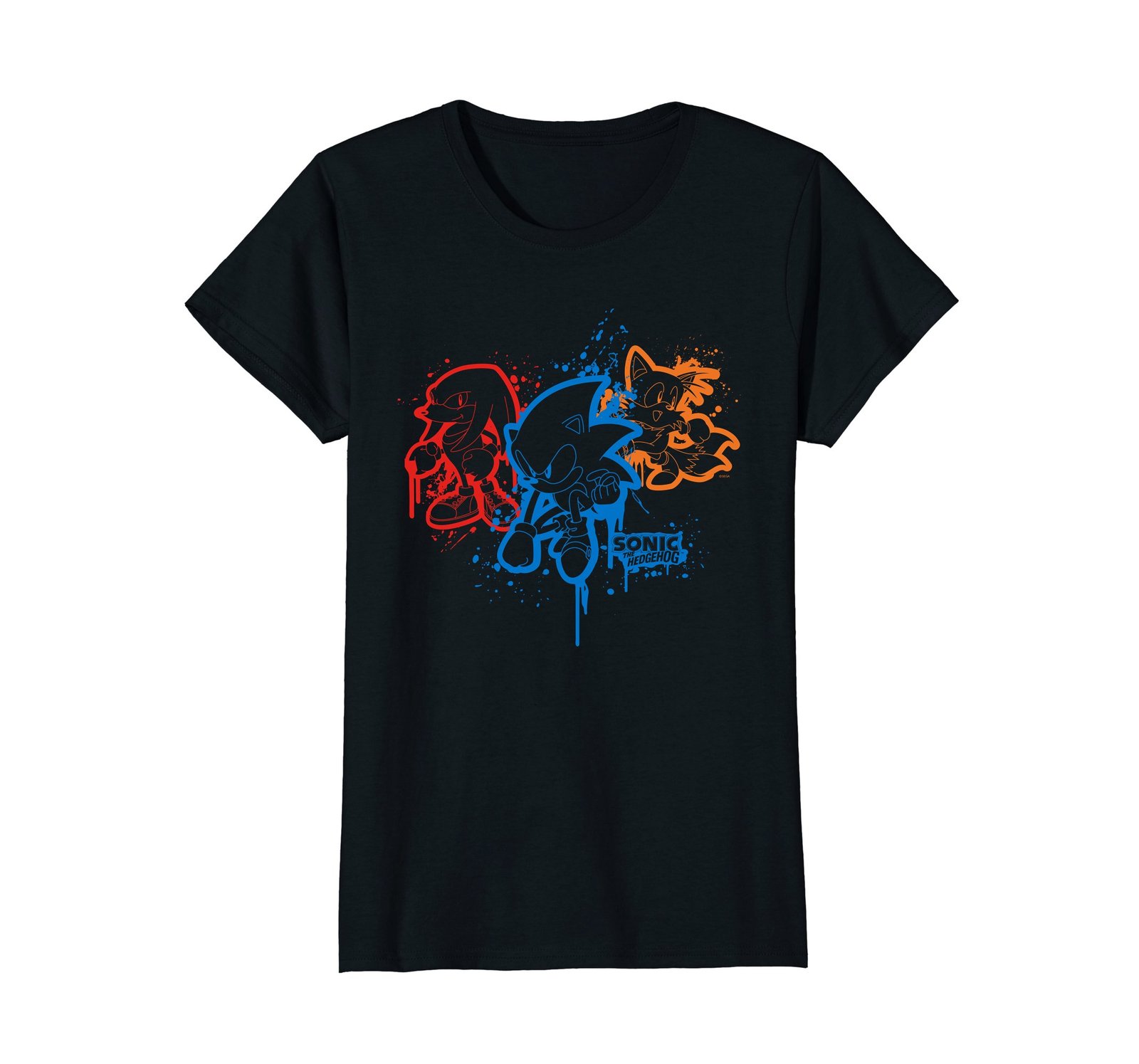 Sonic Friends Spray Paint T-Shirt - T-Shirts & Tank Tops