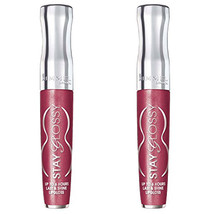 NEW Rimmel Stay Glossy Oh My Gloss! Lip Gloss Captivate Me! 0.18 Ounce (2 Pack) - $16.99