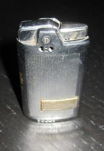 Vintage Ronson Highlite Engraved Chrome Gas Butane Lighter - $34.99