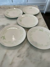 Set of 5 Target Threshold BUNNY RABBIT Green Dinner Plate 10.5" NEW Easter - $55.43