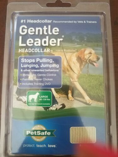 PetSafe Pet Safe Gentle Leader Headcollar Head Collar Large 60-130 lbs Fawn