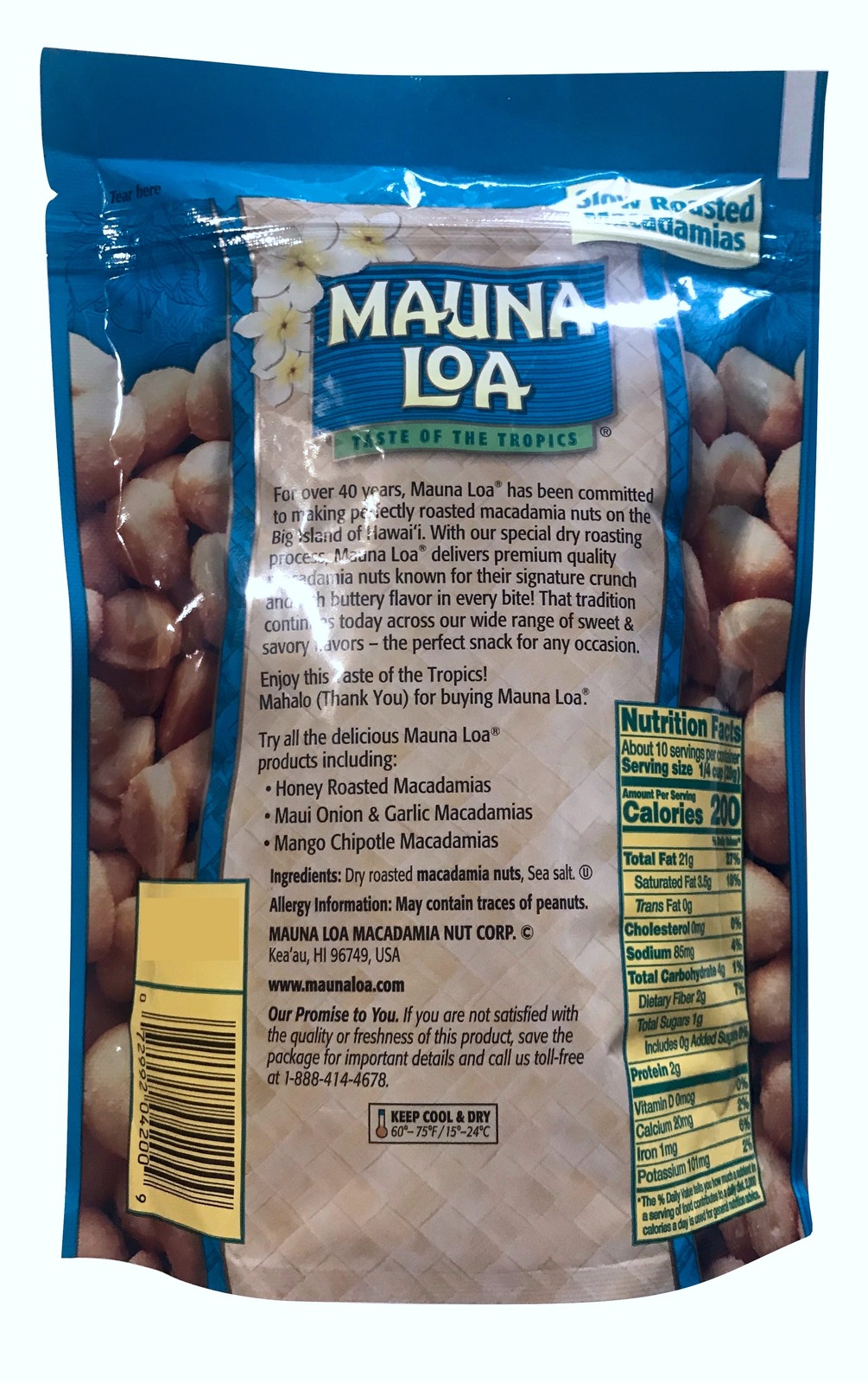 Dry roasted macadamia nuts nutrition facts besto blog