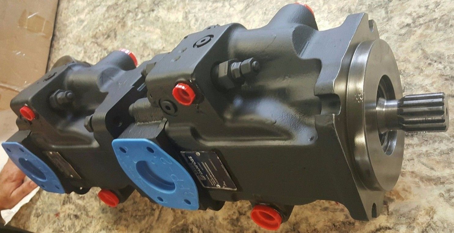 HRL057B Sauer Danfoss / Sundstrand Double Hydraulic Pump, 3.48 cu.in3