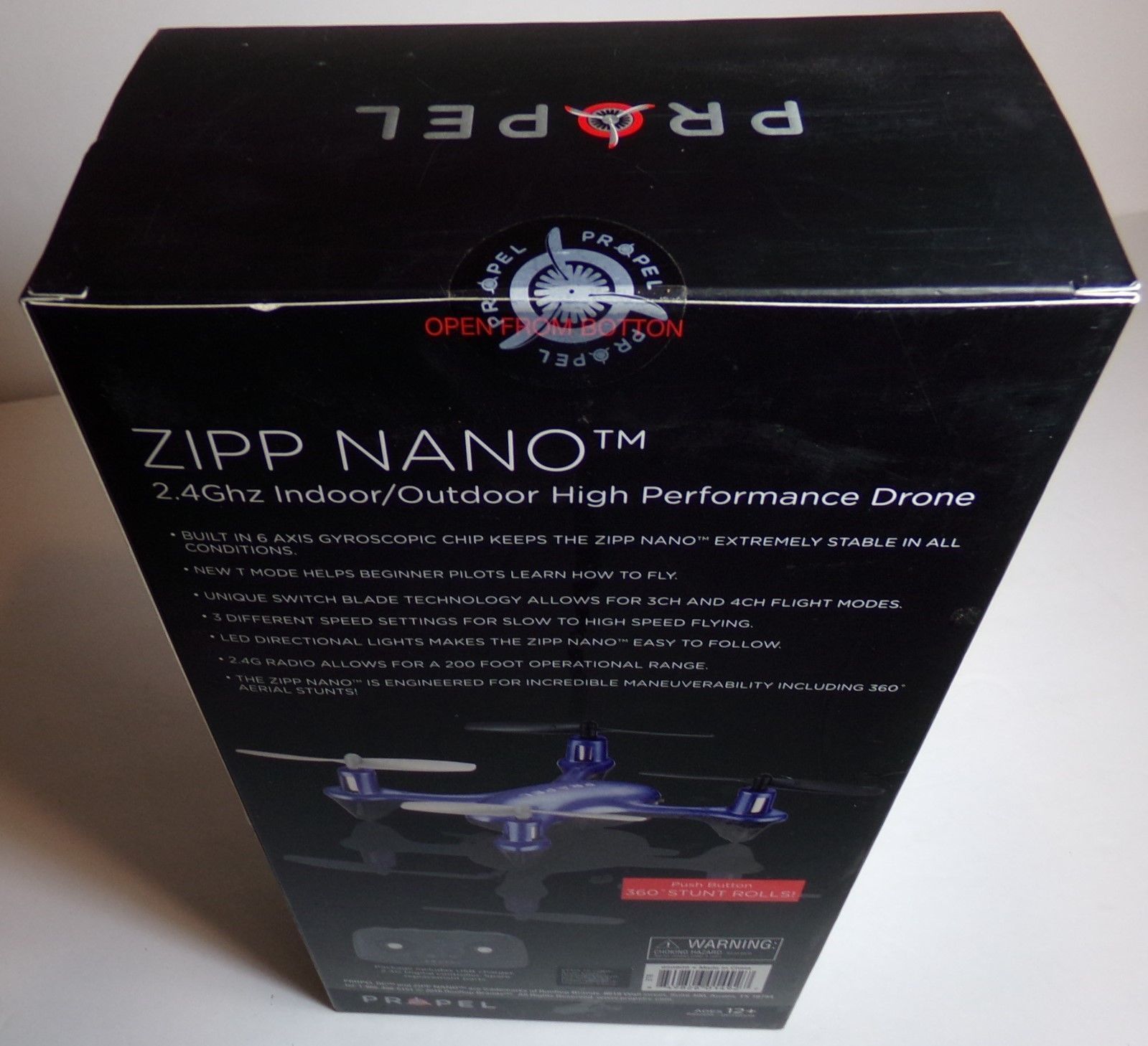 Propel Zipp Nano 2.0 Mini Drone 2.4 Ghz Other Gadgets