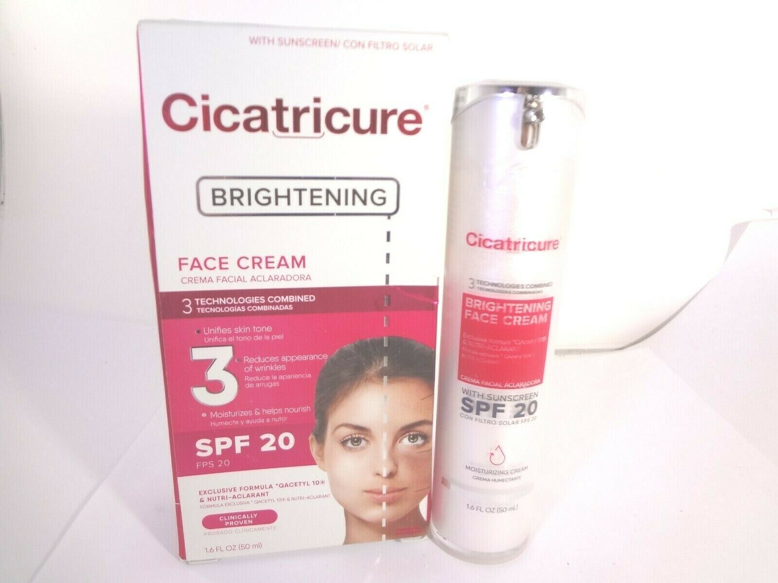 Cicatricure Brightening Face Cream SPF 20 1.6 oz {HBC} Moisturizers