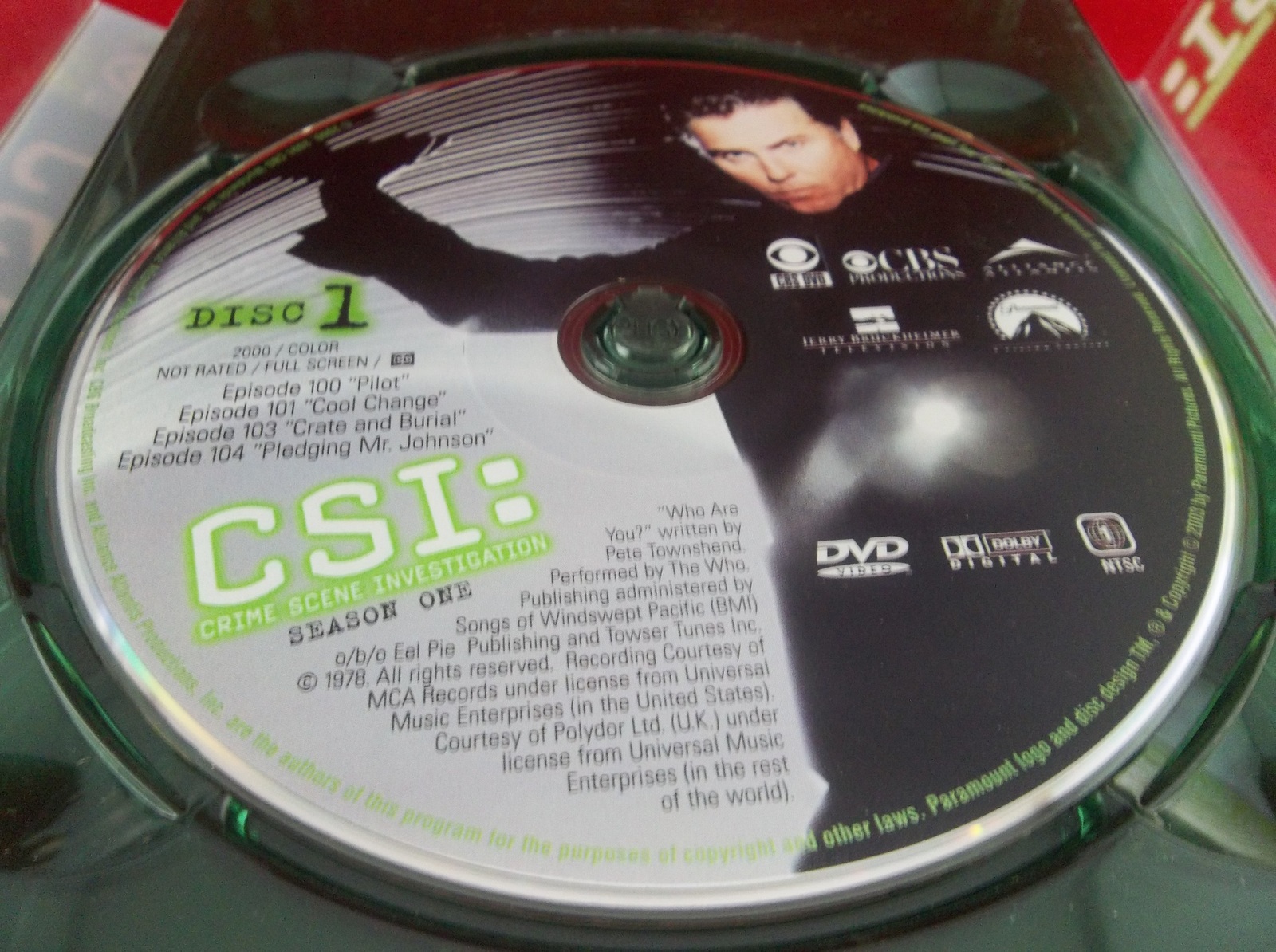 Csi Crime Scene Investigation The Complete First And Second Season Dvd Box Set Lot Dvd Hd Dvd