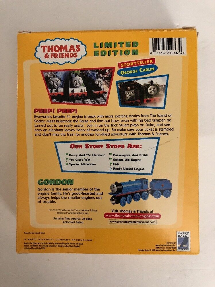 Thomas & Friends Gallant Old Engine Vhs 1994 and similar items