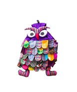 Ethnic Style Handmade Special Kids Backpack Durable Owl Whimsical Backpa... - $23.00
