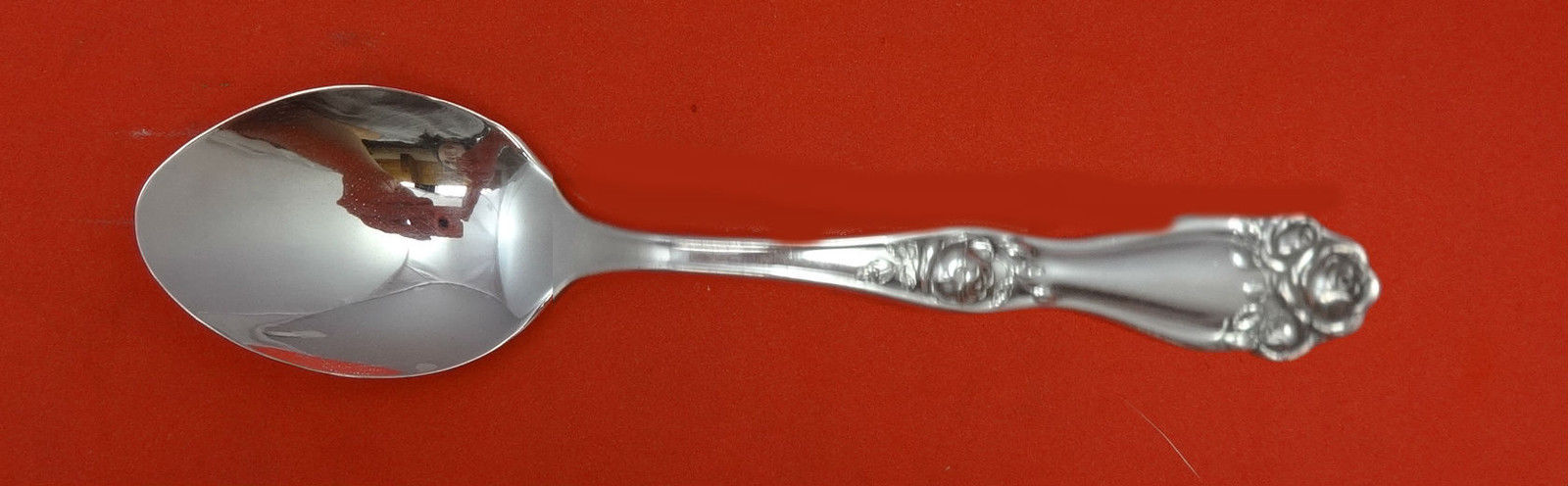 American Beauty Rose by Holmes & Edwards Plate Silverplate Infant Feeding Spoon - $30.00