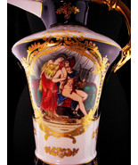 Antique French Nude Chocolate pot - Limoges L.F. p.r.c. Teapot - Limoges... - $425.00