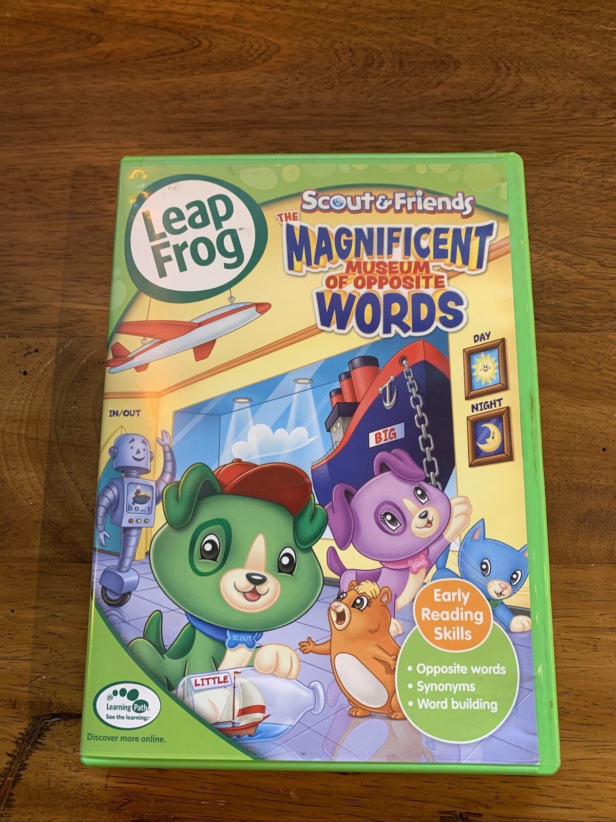 Scout And Friends The Magnificent Museum Of Opposite Words LeapFrog: Scout Friends - The Magnificent Museum of Opposite Words (DVD