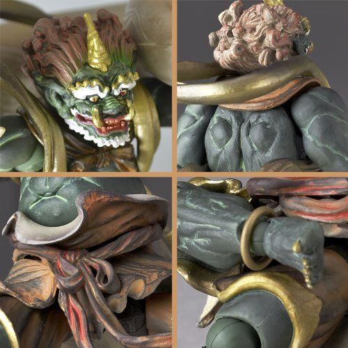 NEW Revoltech TAKEYA BUDDHIST STATUE COLLECTION No.009 FUJIN Figure KAIYODO F//S