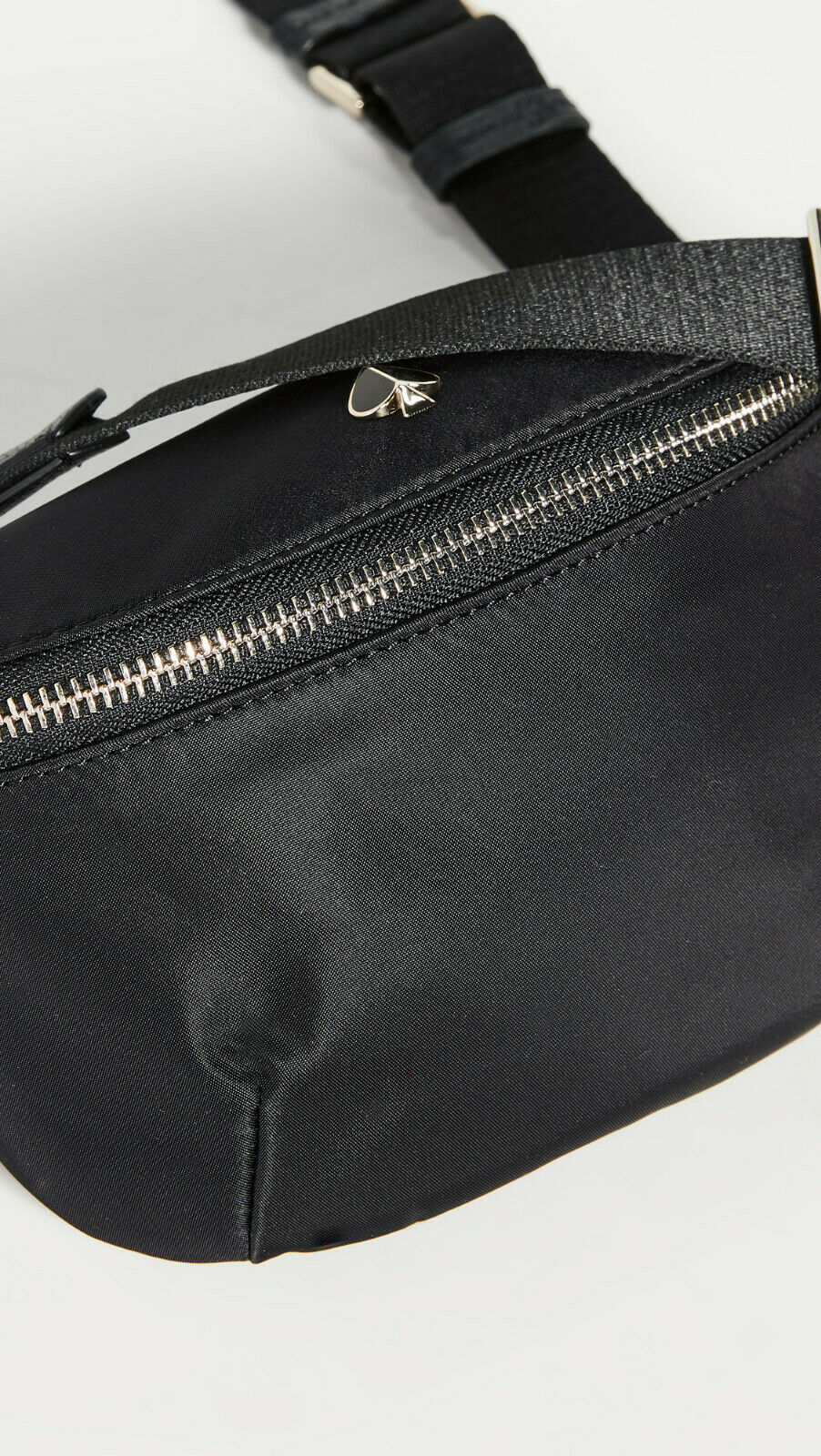 Kate Spade Taylor Medium Nylon Belt Bag Fanny Pack Pouch NWT Black