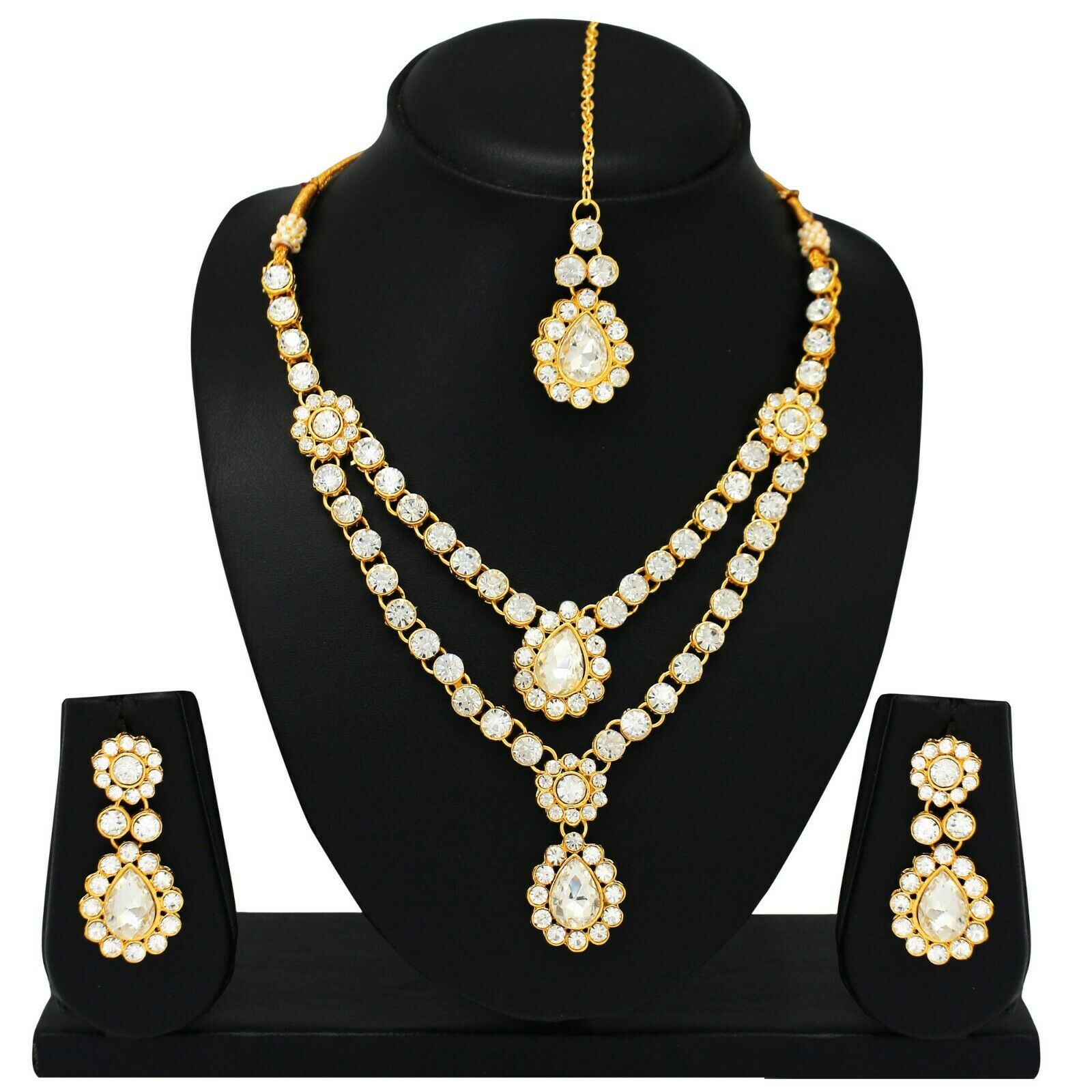 Indian Beautiful Designer Wedding Jewelry Necklace Ethnic