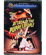 ATTACK OF THE PUPPET PEOPLE - John Agar - Gently Used DVD - Sci-Fi - FRE... - $9.99