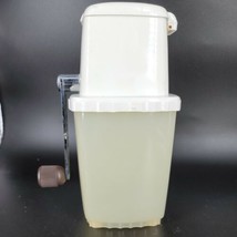 Swing Away Ice Crusher White Chrome  Hand Crank Model Mid Century Clean ... - $15.47