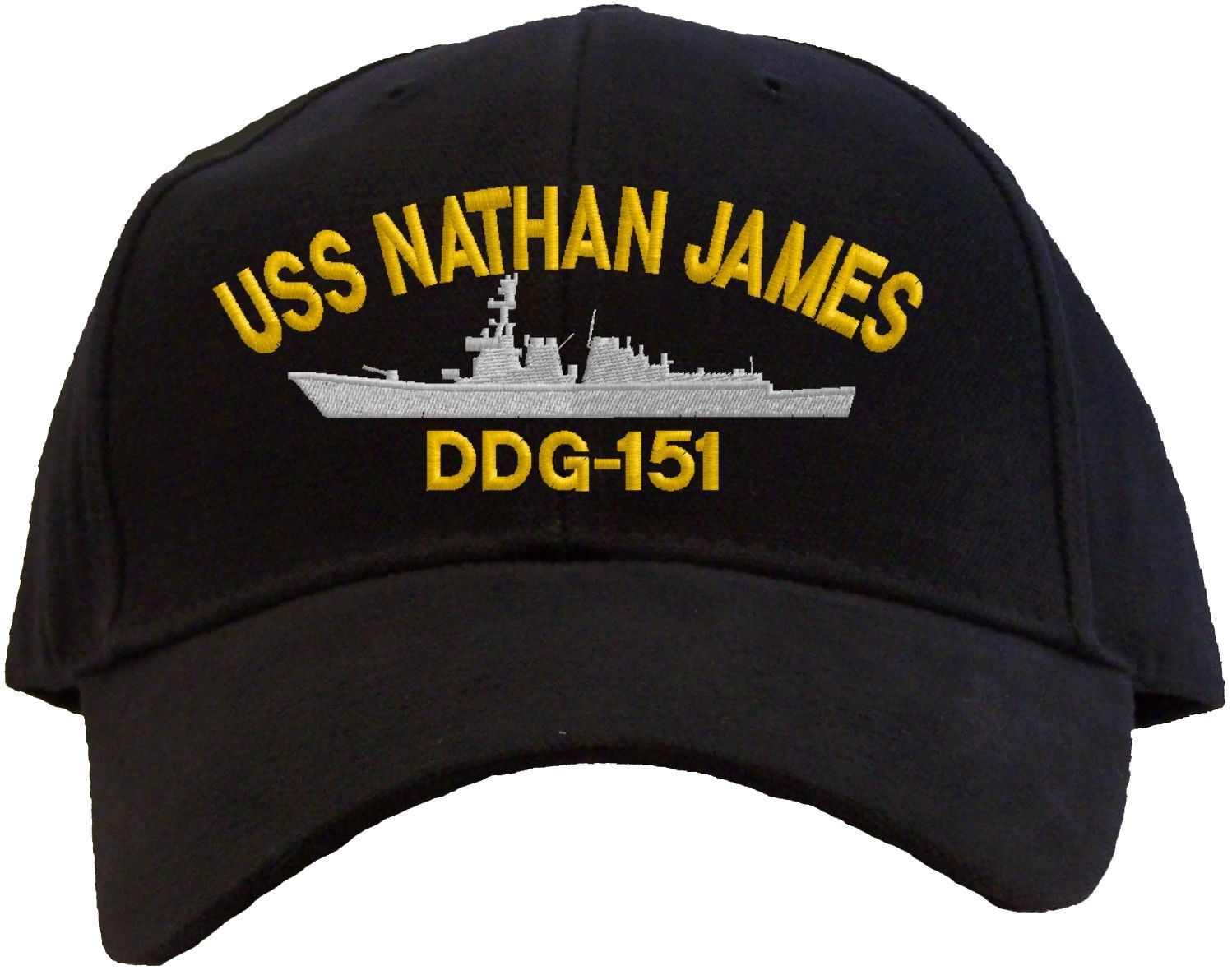 USS Nathan James DDG-151 Embroidered Baseball Cap - Available in 6 ...