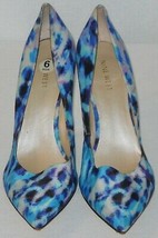 Nine West NWFLAX 4 inch Heels Blue Purple Black White Size 9M Pointed Toe - $11.95