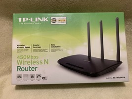 TP-Link TL-WR940N 450 Mbps 4-Port 10/100 Wireless N Router - $40.00