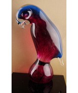 Fabulous Wedgwood Parrot statue - Macaw bird sculpture Vintage bird pape... - $65.00