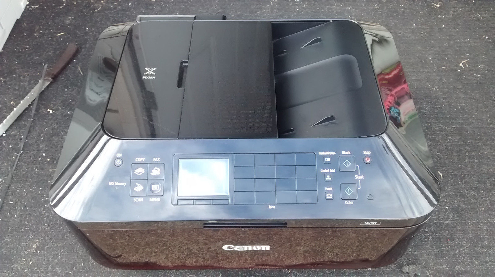 Canon Pixma MX922 Wireless Color Photo Printer with Scanner, Copier and