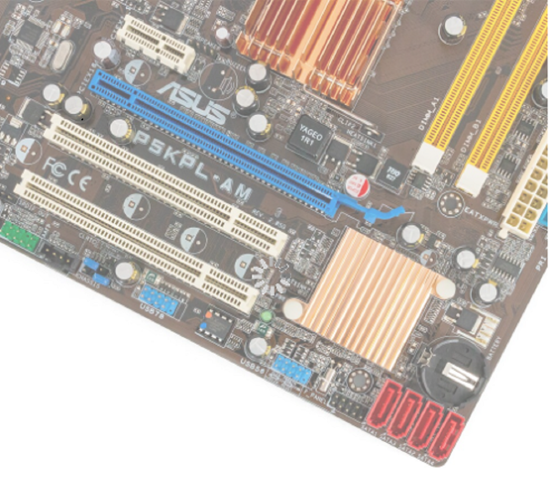 Asus P5KPL-AM Desktop Motherboard G31 Socket LGA 775 For Core 2 Extreme ...
